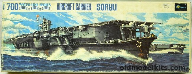 Minicraft 1/700 IJN Soryu Aircraft Carrier - (ex-Aoshima), B-35-350 plastic model kit